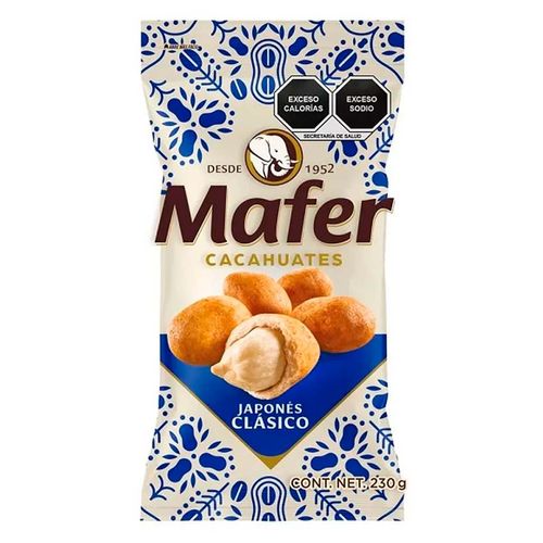 Cacahuates Mafer Japones Clasico 230g