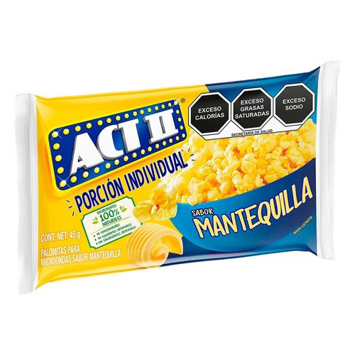 Palomitas Act II Mantequilla Mic 45g
