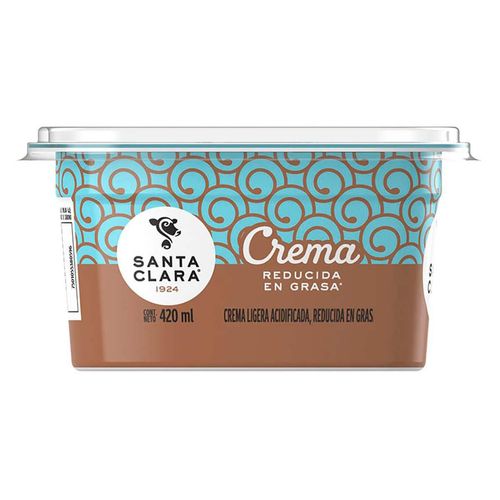 Crema Santa Clara Reducida Grasa 420ml