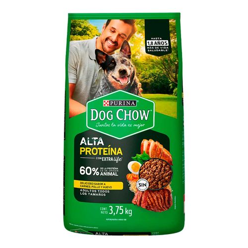 Purina Dog Chow Adulto Alta Proteína 3.75kg