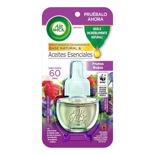 Aromatizante Air Wick Repuesto Frutos Rojos 20ml