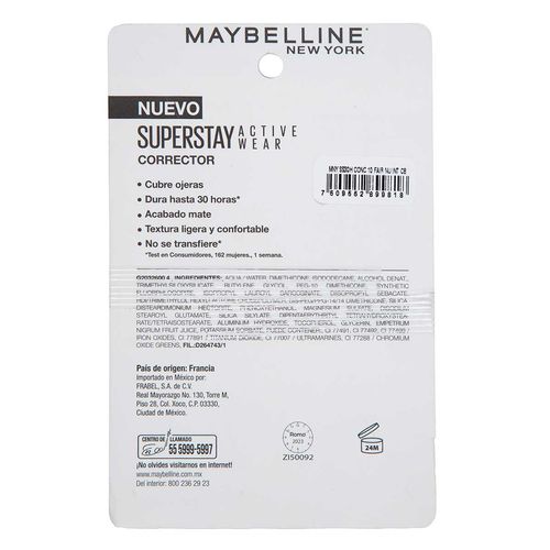 Corrector Maybelline Super Stay Nude