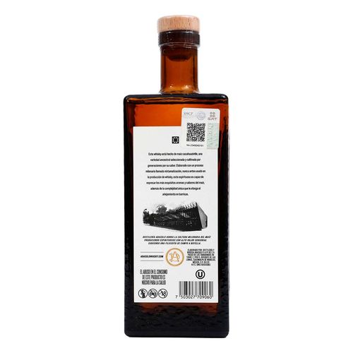Whisky Abasolo de México 750ml