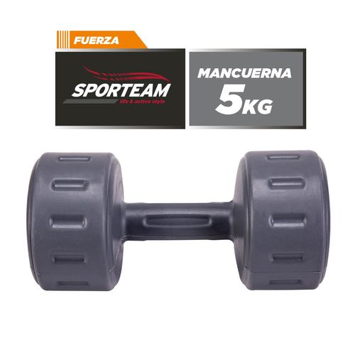 Mancuerna Sporteam De vinil 5 kg