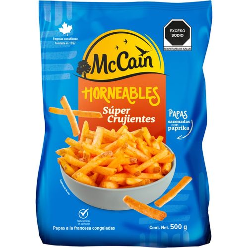 Super Crujientes Corte Recto McCain 500g