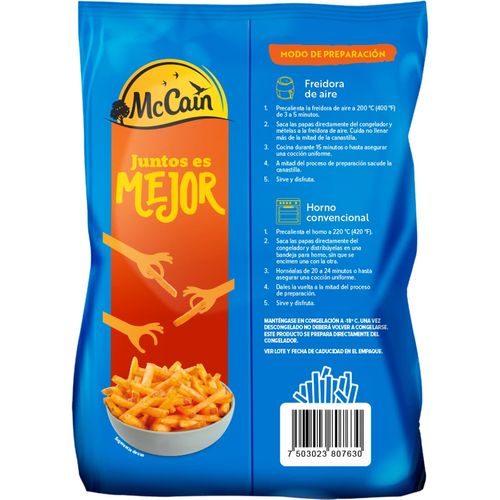 Super Crujientes Corte Recto McCain 500g
