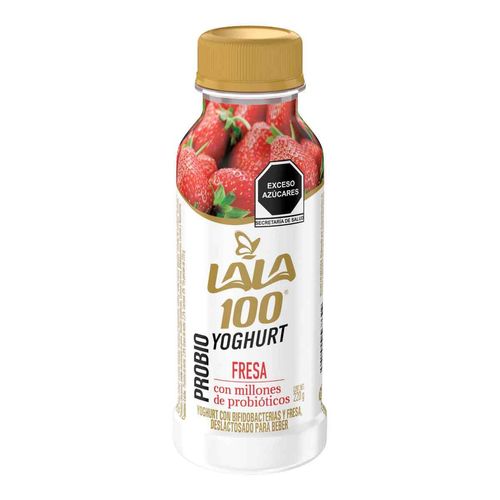 Yoghurt Lala 100 Bebible Fresa 220g