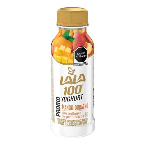 Yoghurt Lala 100 Bebible Mango Durazno 220 g