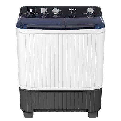 Lavadora Semiautomática Mabe 2 Tinas 11 kg Blanca LMDX1123HBAB0