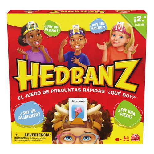 Juego De Mesa Games Hedbanz Fam Refresh
