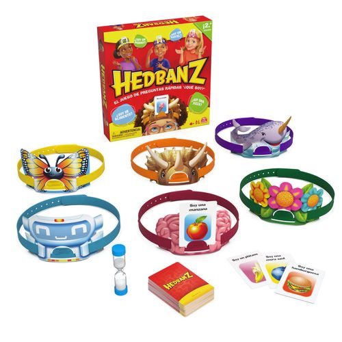 Juego De Mesa Games Hedbanz Fam Refresh