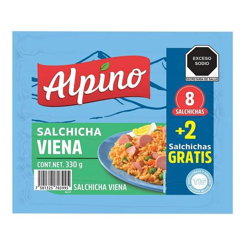 Salchicha Viena Alpino 330g