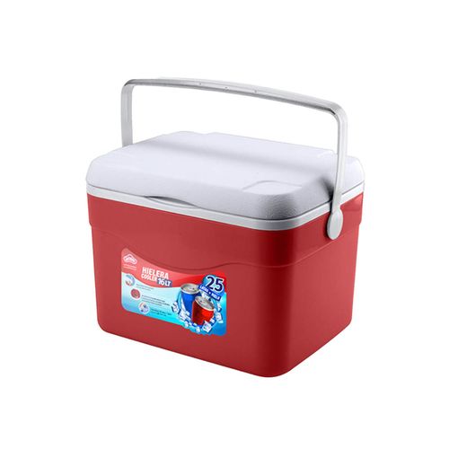 Hielera Guateplast 16 L. Rojo Polar
