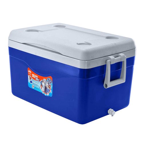 Hielera Guateplast 50 L. Azul Polar