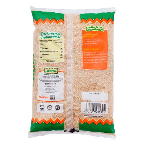Arroz Integral La Merced 750g