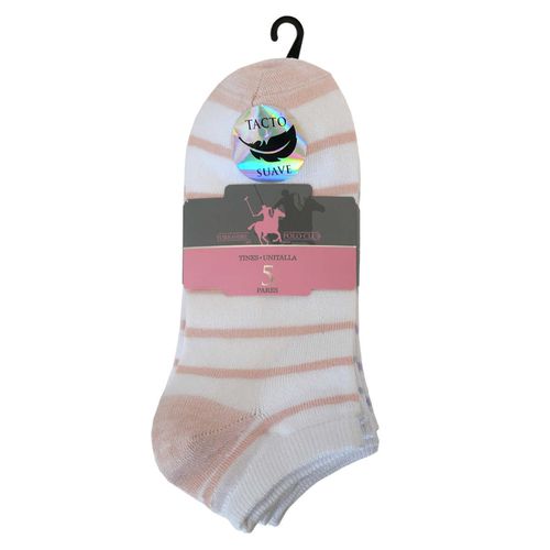 Tin Polo Club Suave TINDMD-C para Dama 5 Pack