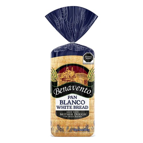 Pan Perla Blanco 850g