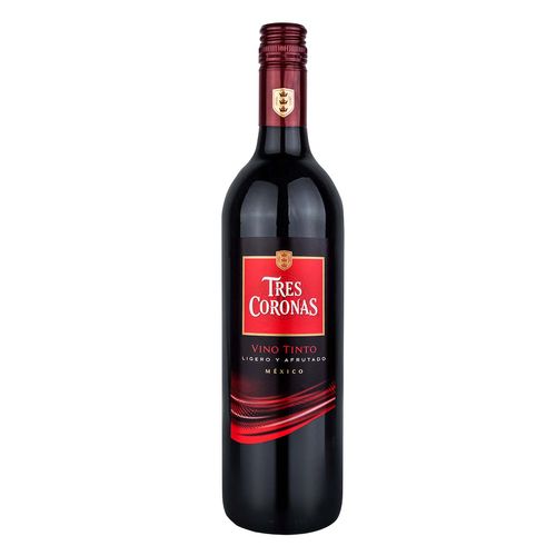 Vino Tinto Tres Coronas Dulce 750ml