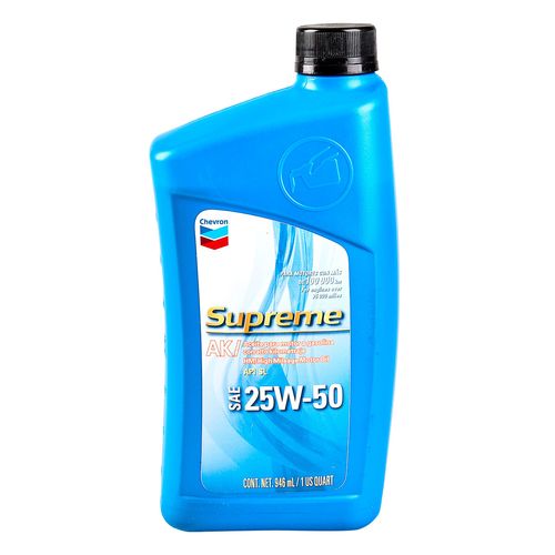 Aceite Chevron Supr 25W-50 946ml