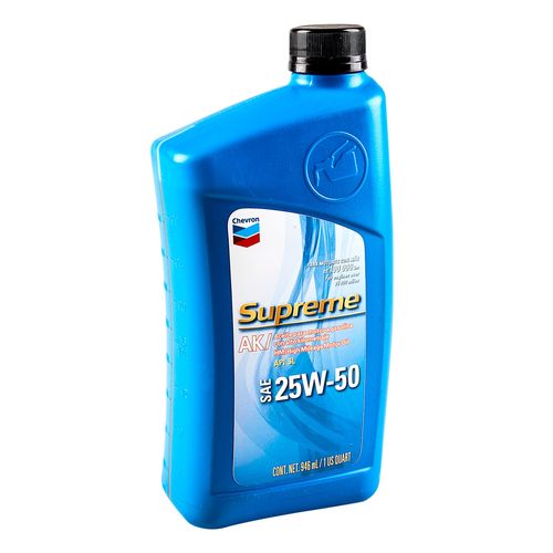 Aceite Chevron Supr 25W-50 946ml
