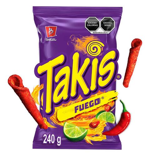 Botana Takis Fuego 240g