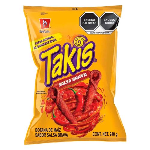 Botana Takis Salsa Brava 240g