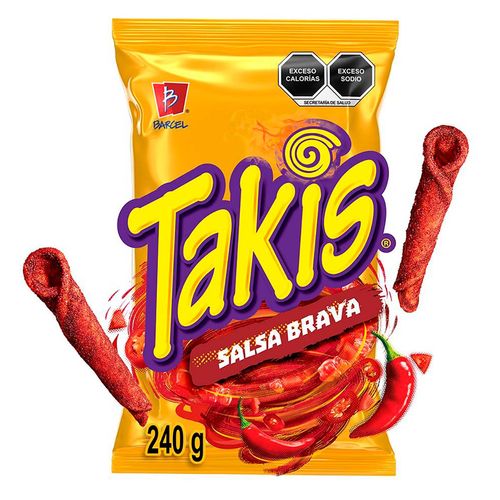 Botana Takis Salsa Brava 240g