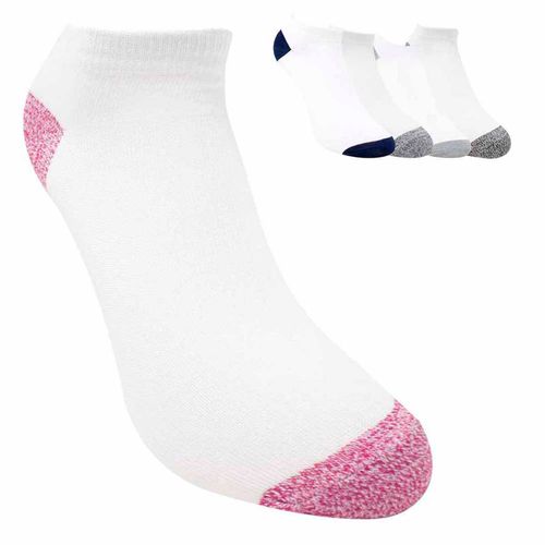 Tin Wilson Super Suave Dama Blanco Punta y Talon Unitalla 5 Pares
