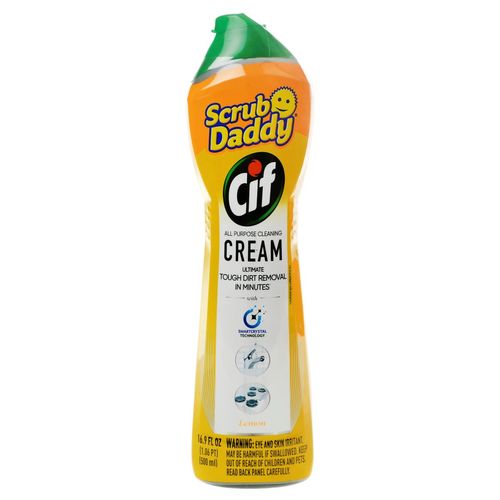 Limpiador Cif Cream Lemon Scrub Daddy 500ml