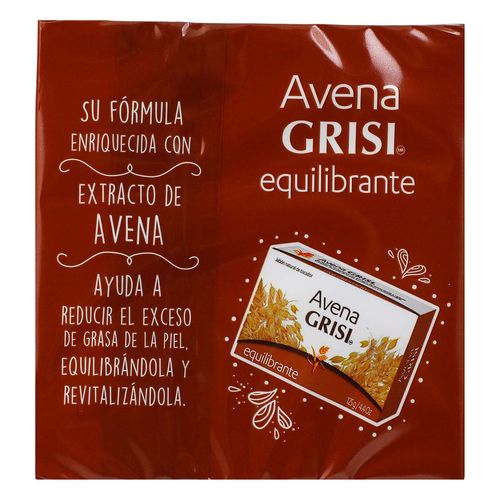 Jabón de Tocador Grisi Equilibrante Avena 125g