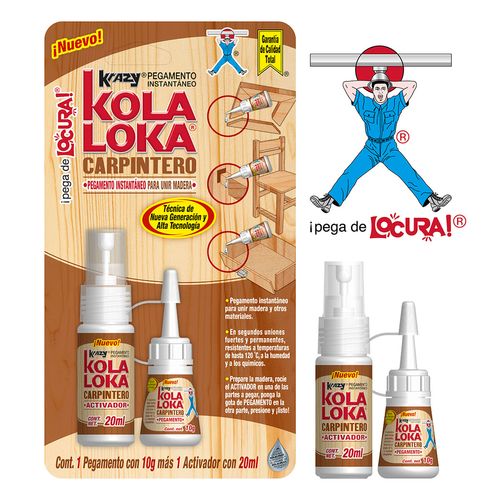 PEGAMENTO KL-CARPINTERO BLISTEADO KOLA L