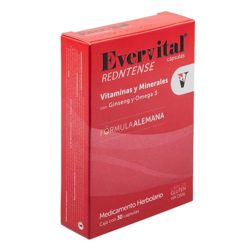 Cápsulas Vitaminas y Minerales Evervital Bomuca Caja con 30 Cápsulas