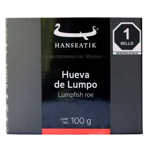 Caviar Hueva de Lumpo Rojo Hanseatik 100g
