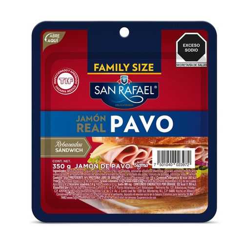 Jamón San Rafael Pavo 350g