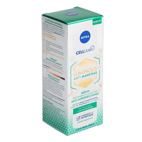 Sérum Nivea Luminous 630 Imperfecciones