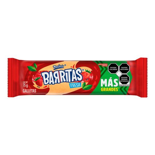 Galletas Marinela Fresa Barritas 75g