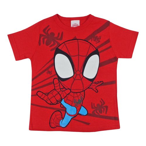 Playera Marvel Spidey Amazing Friends Bebes Rojo Medio