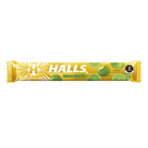 Pastillas Halls Monch Limón 16.8g