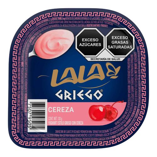 Yoghurt Batido Lala Griego Cereza 120g