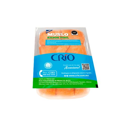 Muslo Crío sabor Pibil Congelado Kg