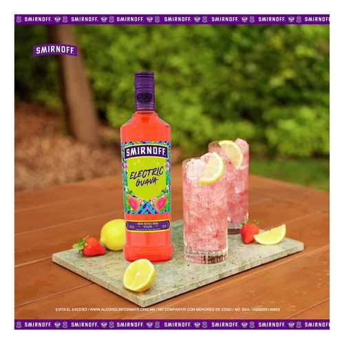 Vodka Smirnoff Electric Guava 750ml