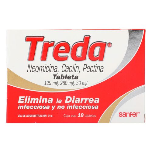 Tabletas Treda 10 Tabletas