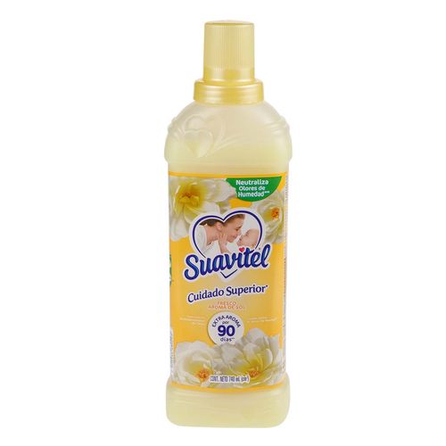 Suavizante Suavitel Cuidado Superior Fresco Aroma de Sol 740ml