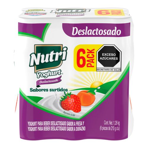 Yoghurt Bebible Surtido Nutri 6 Piezas 210g