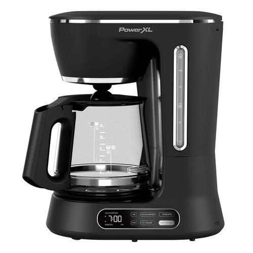 Cafetera PowerXL 12 Tazas Helado y Caliente CM0122-1BPLA Negra