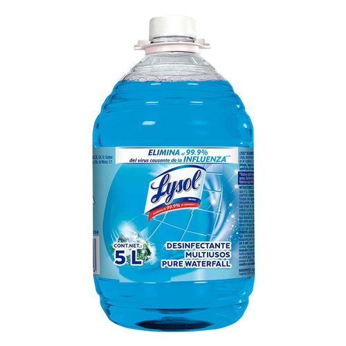 Limpiador desinfectante multiusos Lysol Pure Waterfall 5L