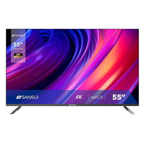 Pantalla Sansui 55 Pulgadas web.OS TV SMX55VAUW Negra