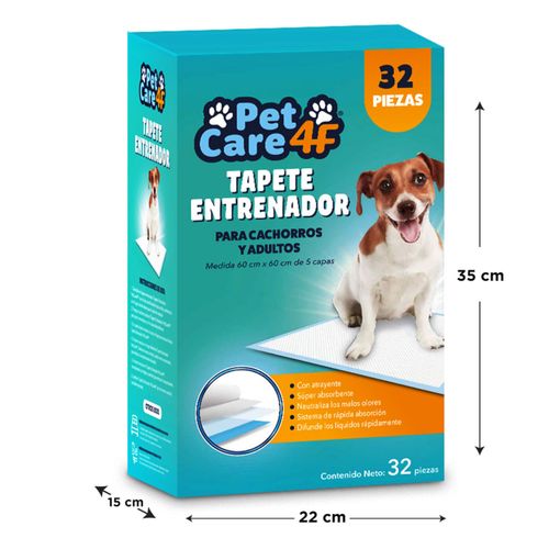 Tapete Petcare4F Entrenador 32 Piezas