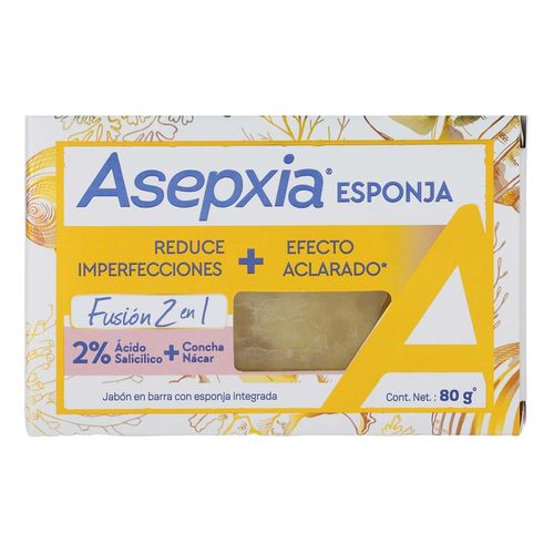Jabón con esponja Asepxia 80g