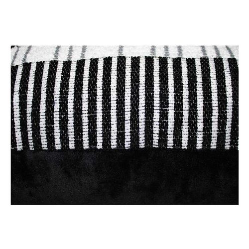 Cojín Home Line Decorativo Verona Negro 9505